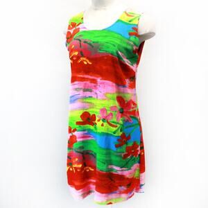 Jams World Colorful Floral Midi Dress